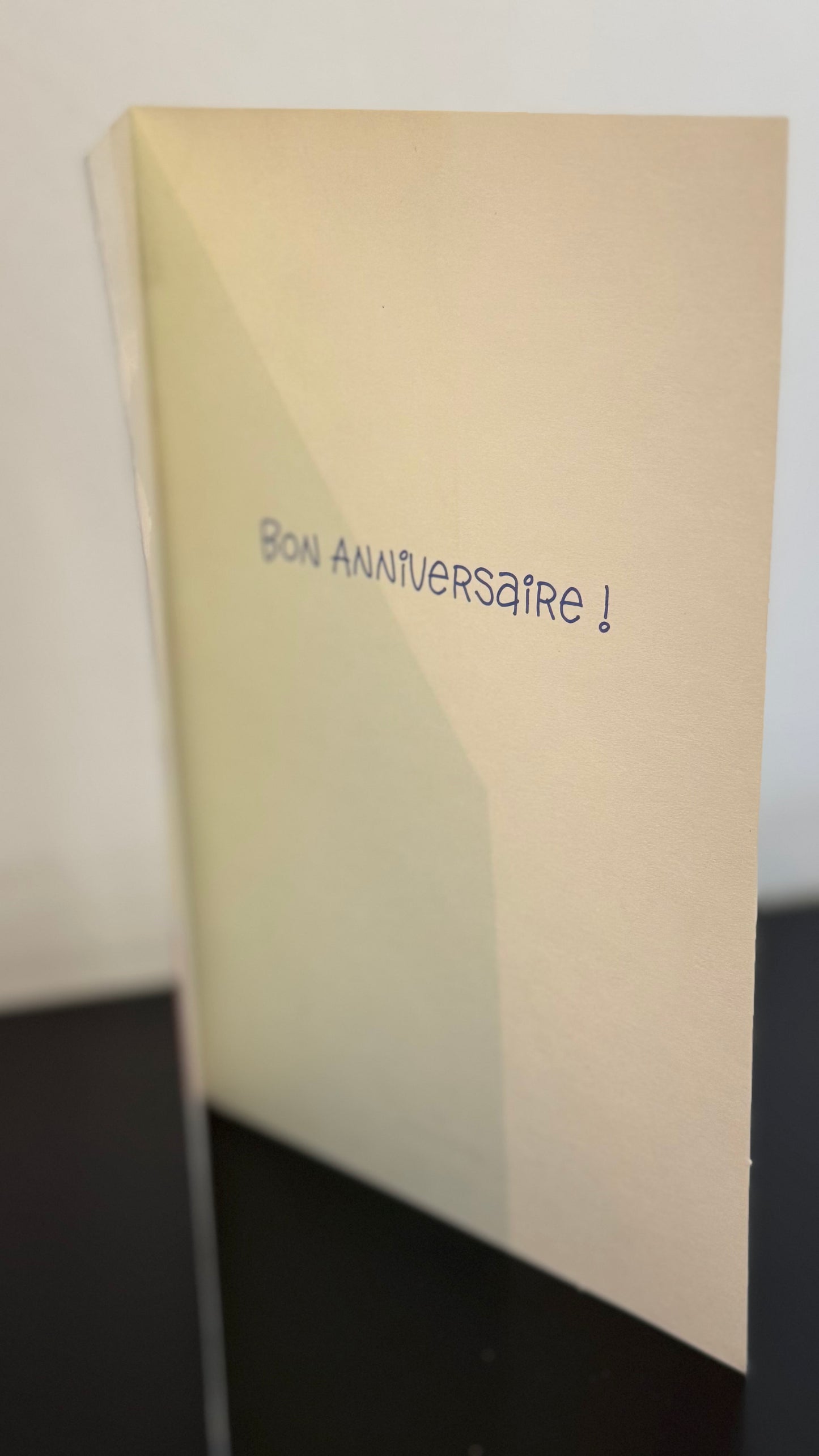 Bon Anniversaire Card