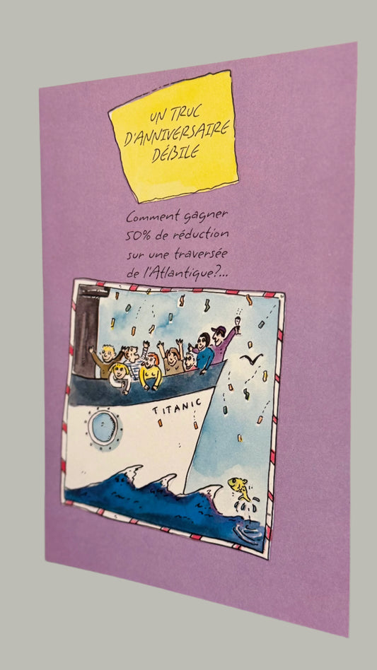 Birthday Card (titanic edition)